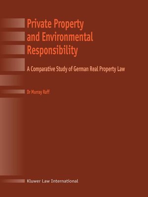 cover image of Private Property and Environmental Responsibility